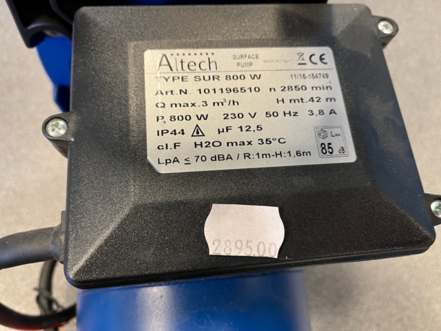 1025008-4 Altech surface pump
