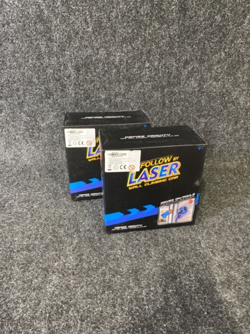 1021772-3 2 radio-controlled anti-gravity cars that follow lasers