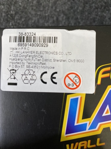 1021778-2 2 radio-controlled anti-gravity cars that follow lasers