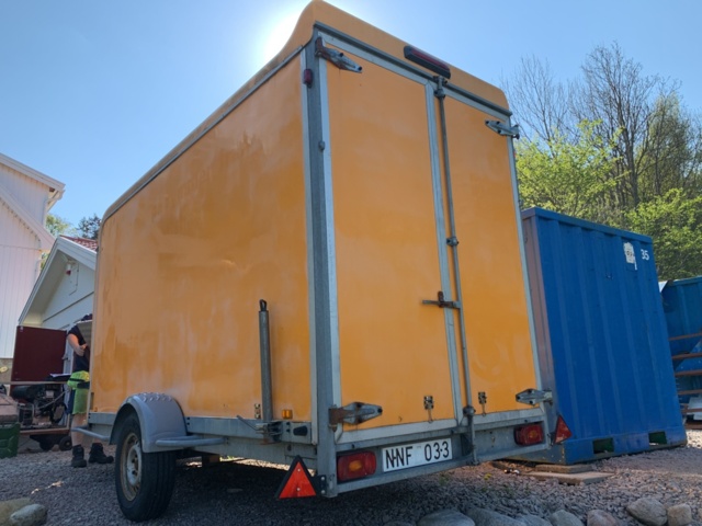 1027881-5 Cover trailer Thule 1000kg