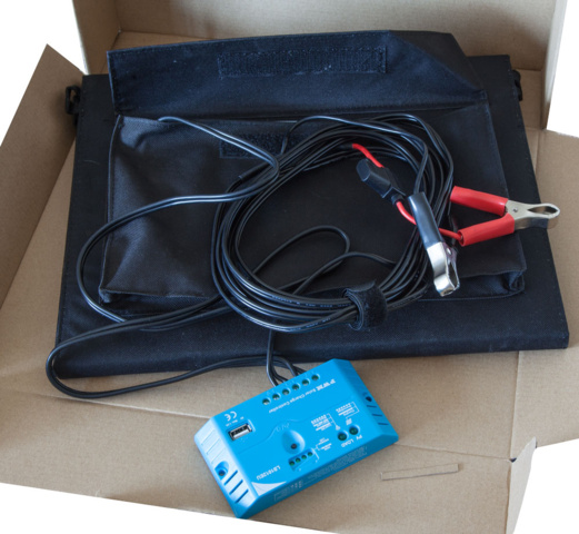 1027997-1 Solar panel with flexible foldable bag 50 W