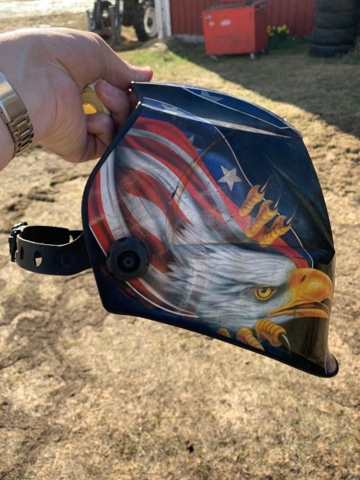 992939-5 Automatic welding helmet Parweld