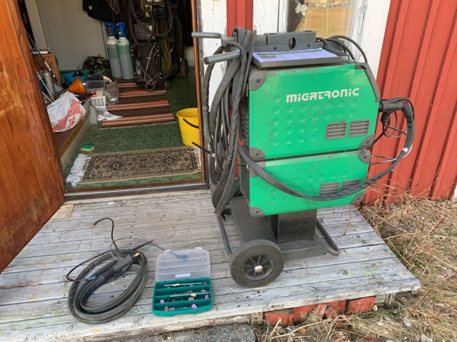 992937-1 TIG welding Migatronic PI 250