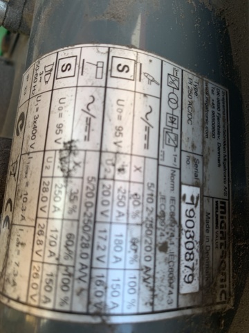 992937-10 TIG welding Migatronic PI 250