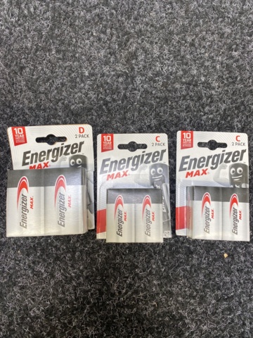 1028121-9 Assortment of batteries from Energizer