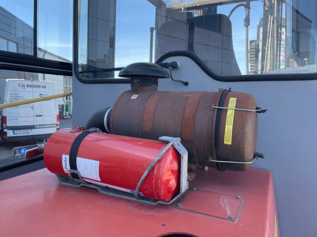 1007636-70 Counterweight truck Kalmar DCD 80-6H Freelift, - 2002