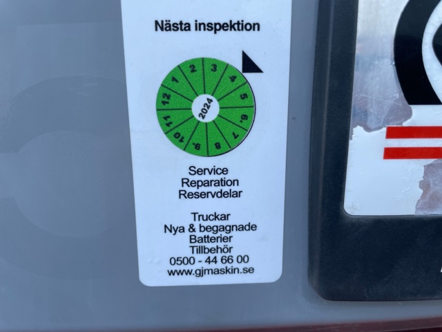 1007636-73 Counterweight truck Kalmar DCD 80-6H Freelift, - 2002