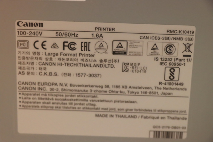 931329-5 Large format printer Canon iPF770