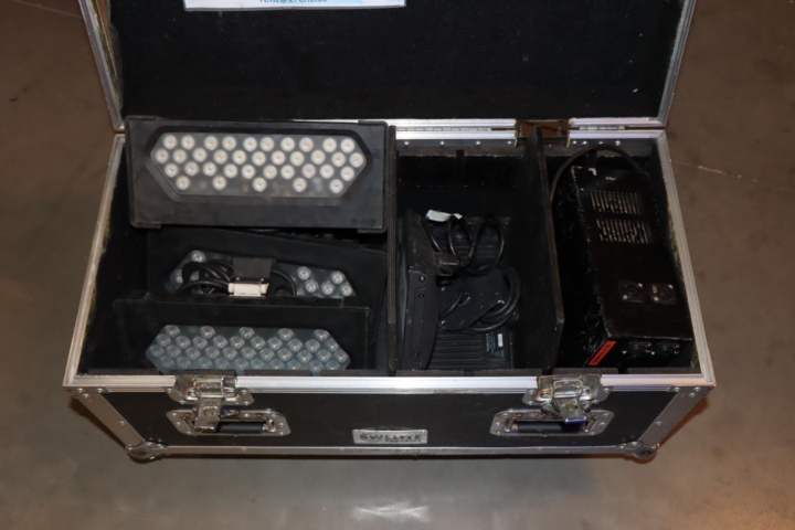 931380-3 8 x LED flood ljus, Colorkin, CB12 kit