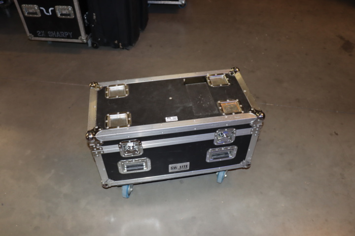 931382-6 8 x LED flood light, Colorkin, CB12 kit