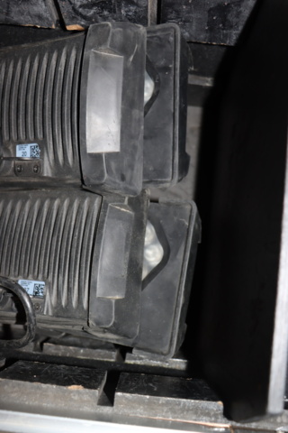 931382-4 8 x LED flood light, Colorkin, CB12 kit