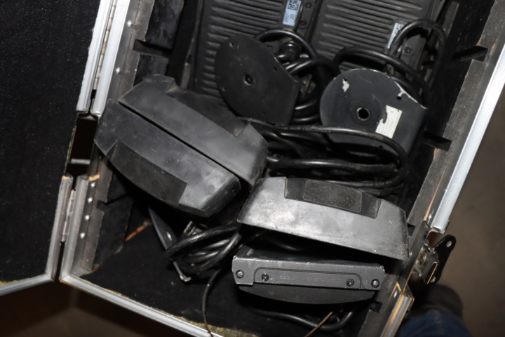 931382-5 8 x LED flood light, Colorkin, CB12 kit