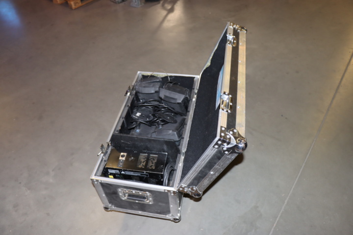 931382-1 8 x LED flood light, Colorkin, CB12 kit