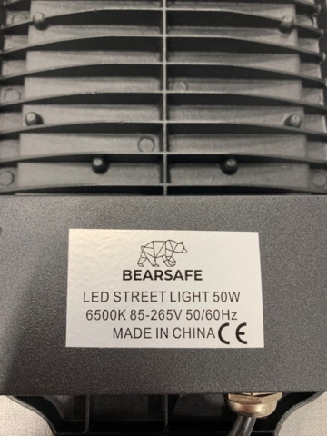 1028606-5 Street luminaire, LED, 50W 6500K
