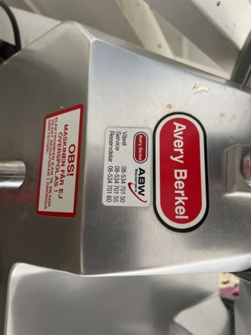 1022666-4 Cutting machine Avery Berkel 300g/q-230