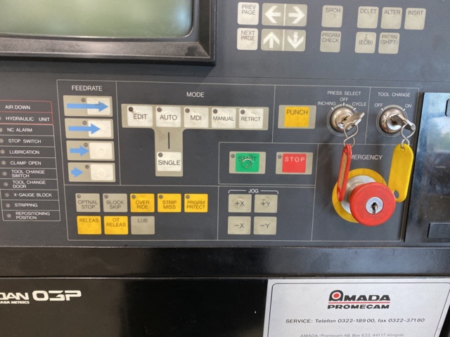 1024560-7 Punching machine Amada Aries 222