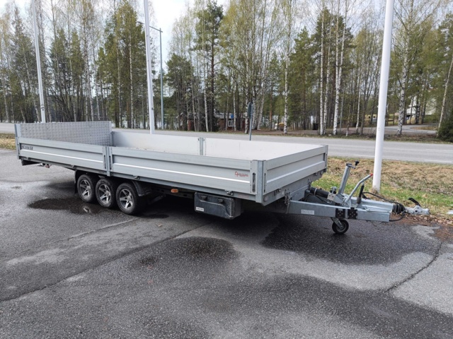 888371-1 Rejält 3-axligt släpvagn Westbay /  Adam 15 Agados 2500kg - 2020