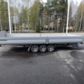 888371-2 Rejält 3-axligt släpvagn Westbay /  Adam 15 Agados 2500kg - 2020