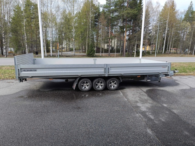 888371-2 Rejält 3-axligt släpvagn Westbay /  Adam 15 Agados 2500kg - 2020