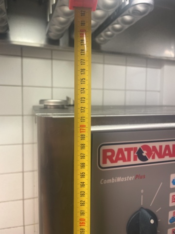 1025815-8 Oven Rational Combimaster Plus incl. stand