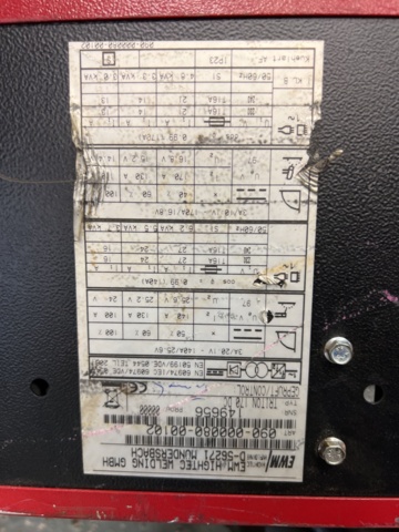 1024085-9 Welding EWM Triton 170