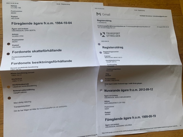 1028891-106 Mercedes-Benz 200 D - 1967