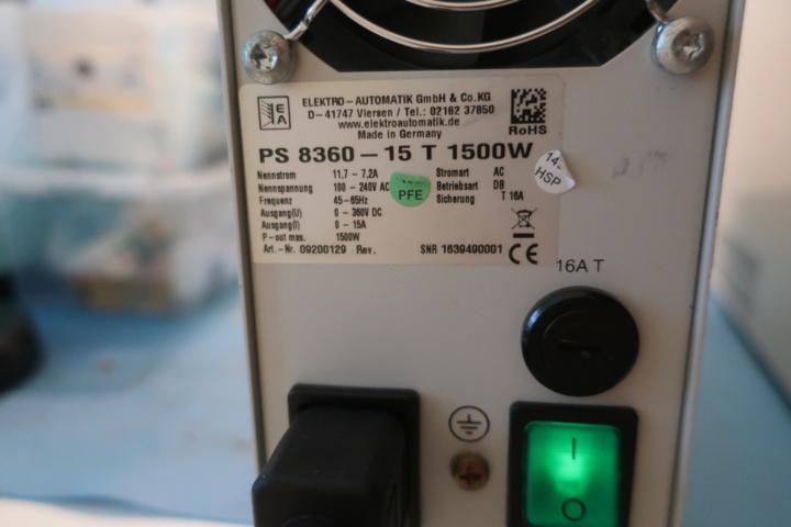 954770-10 Laboratory power supply, EA-PSI 8360-15 T