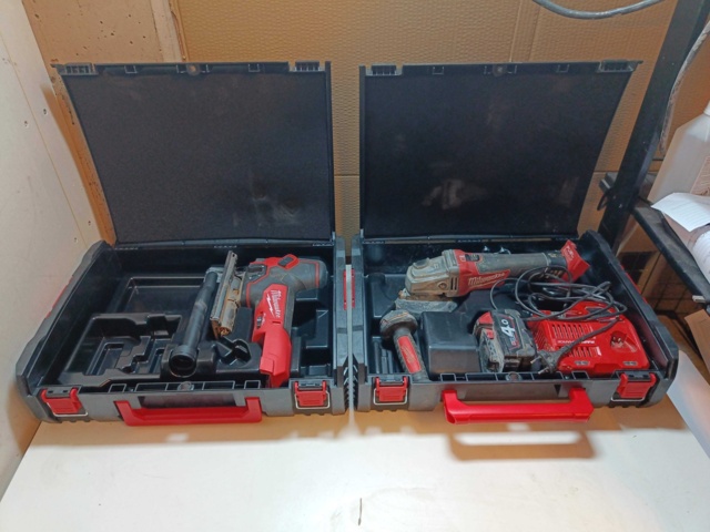 929159-1 Jigsaw & Angle Grinder Milwaukee