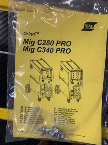 1029173-5 Migsvets Esab Origo Mig C340 Pro