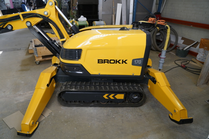 1032274-4 Demolition robot Brokk 170, 2019 incl. Concrete cutting