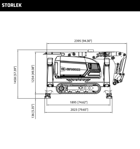 1032274-24 Demolition robot Brokk 170, 2019 incl. Concrete cutting
