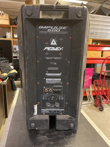 1012980-7 4 pcs PEAVEY Impulse 500 15" passive