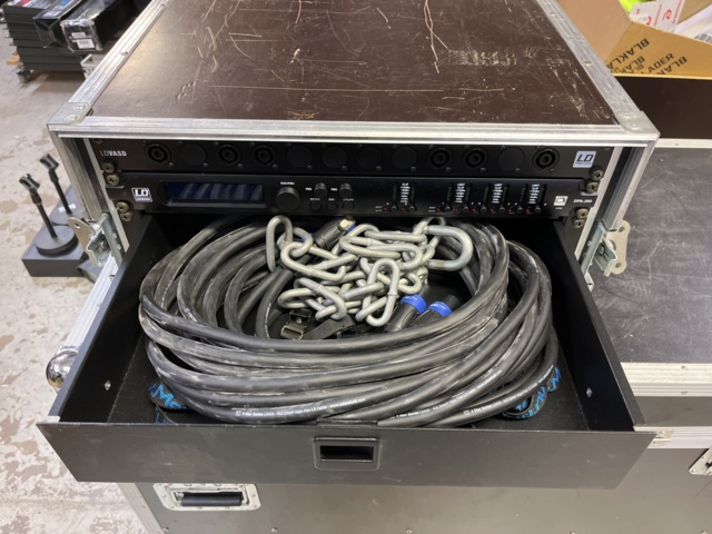 1012981-17 8pcs LD SYSTEMS VA4 with flight mount, LD DPA-260 Splitter filter