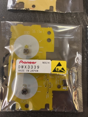 1012984-2 Pioneer Play/Cue card CDJ 2000 NXS