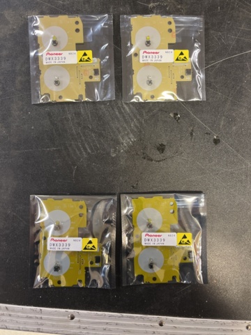 1012984-4 Pioneer Play/Cue card CDJ 2000 NXS