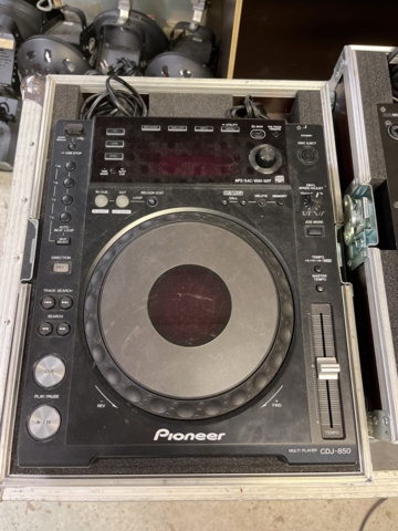 1012991-4 Pioneer DJ Bench Black with Transport Case