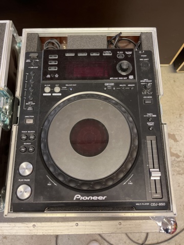 1012991-6 Pioneer DJ Bench Black with Transport Case