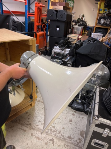 1012995-5 4 horn speakers TOA TU651 50W