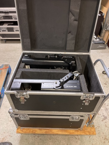 1013003-3 2 scanners Futurelight DJ-Scan 250