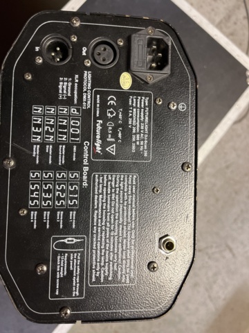 1013003-7 2 scanners Futurelight DJ-Scan 250