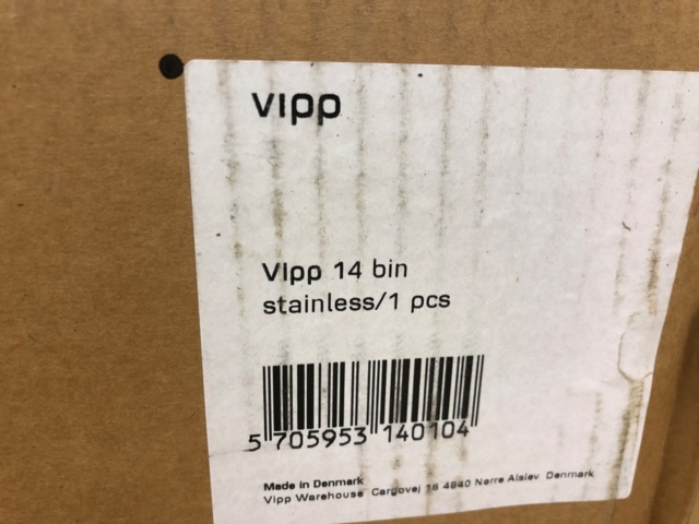 1032585-11 Vipp 14 roska-astia (käyttämätön)