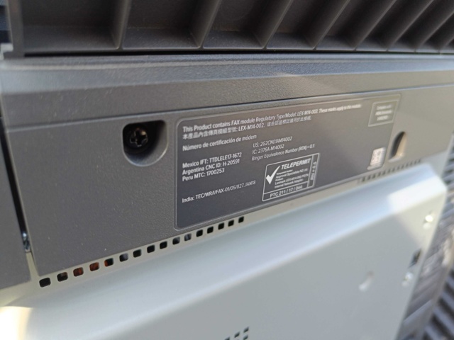 929179-12 Printer Lexmark MC2425