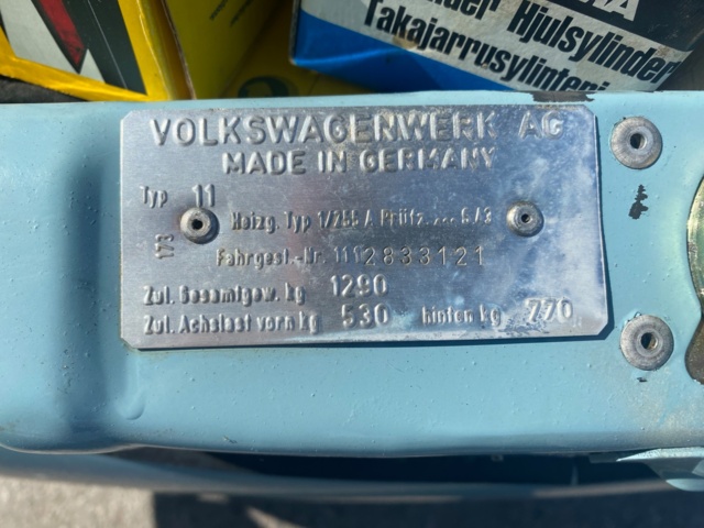 1032533-40 Volkswagen 1302 1.3 - 1971