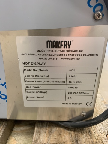 1032874-6 Matvärmare MAKFRY HD2