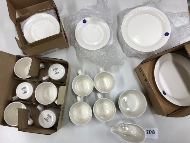 1032579-1 Arabia Lumi käyttämätön 10 hengen kahviastiasto