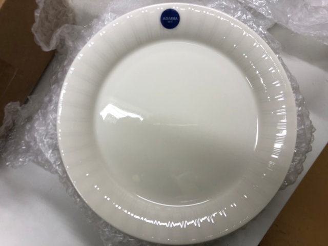 1032579-9 Arabia Lumi käyttämätön 10 hengen kahviastiasto