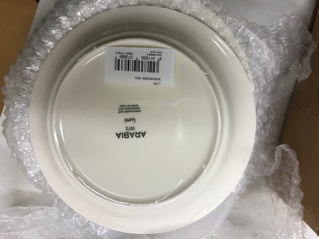 1032579-10 Arabia Lumi käyttämätön 10 hengen kahviastiasto