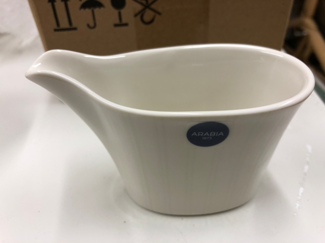 1032579-12 Arabia Lumi käyttämätön 10 hengen kahviastiasto