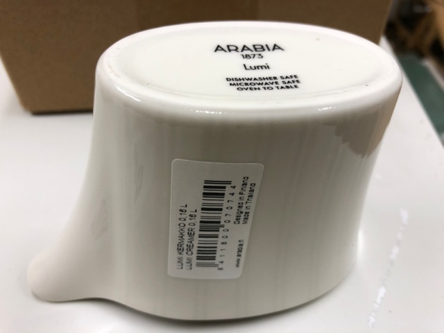 1032579-13 Arabia Lumi käyttämätön 10 hengen kahviastiasto