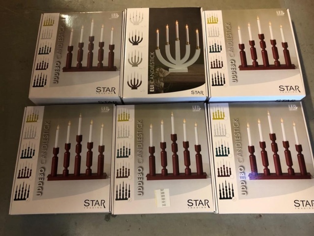 1033159-1 1 Eli candle holder + 5 Uddebo candle holders - Shipping included (387)